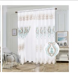 12 Bulk Curtain Panel Rodpocket Color Gray