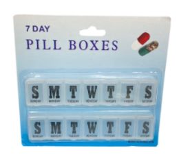 72 Bulk 2 Pack Pill Box