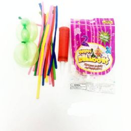 48 Bulk 12pk Twisty Balloons W/air Pump