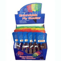 24 Bulk Extendable Fly Swatter