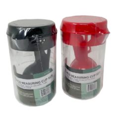 72 Bulk 8 Piece Measuring Cup Set