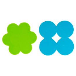 144 Bulk Trivet Resin Flower Shapeasst. Designs