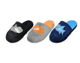 48 Bulk Children's Shark Slippers