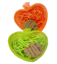 90 Bulk 20 Piece Plastic Clothes Pin With Basket