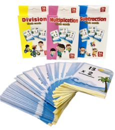 72 Bulk Math Flash Cards