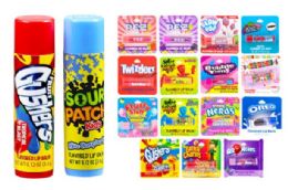 150 Bulk Licensed Lip Balm In Wing Panel (assorted Candy)