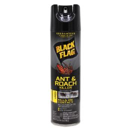 12 Bulk Black Flag Ant & Roach 17.5 Oz Lemon