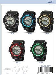 12 Bulk Digital Watch - 86163 assorted colors
