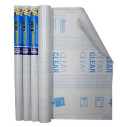 48 Bulk 18" X 1.5 Yard Clear Self Adhesive Book Cover