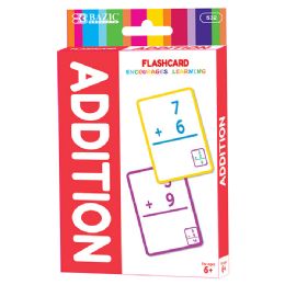 72 Bulk Addition Flash Cards (36/pack)