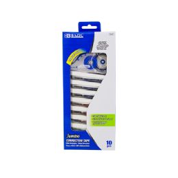 12 Bulk 5 Mm X 394" Jumbo Correction Tape W/ Grip (10/pack)