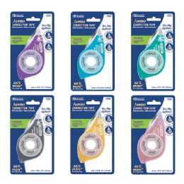 144 Bulk 5 Mm X 394" Jumbo Correction Tape W/ Two Way Applicator