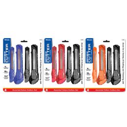 144 Bulk Jumbo & Mini Multipurpose Cutter (4/pack)