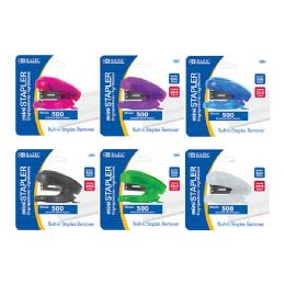 24 Bulk Mini Standard (26/6) Stapler W/ 500 Ct. Staples