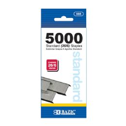 24 Bulk 5000 Ct. Standard (26/6) Staples