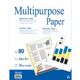 50 Bulk 80 Ct. White Multipurpose Paper