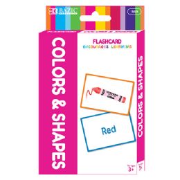 24 Bulk Colors Preschool Flash Cards (36/pack)