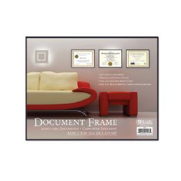 24 Bulk 8.5" X 11" Front Loading Document Frame W/ Glass Cover