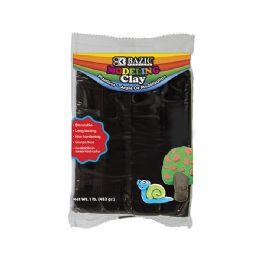 24 Bulk 1 Lb Black Modeling Clay