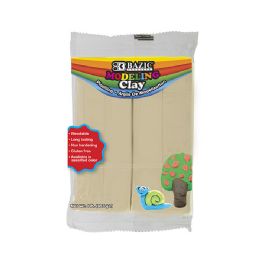 24 Bulk 1 Lb Cream Modeling Clay