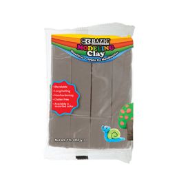 24 Bulk 1 Lb Gray Modeling Clay