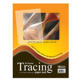 48 Bulk 30 Ct. 9" X 12" Tracing Paper Pad