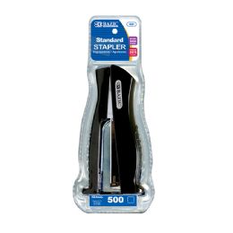 12 Bulk StanD-Up Standard (26/6) Full Strip Stapler W/ 500 Ct. Staples