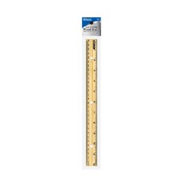 288 Bulk 12" 30cm Wooden Ruler