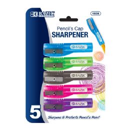 24 Bulk Pencil's Cap Sharpener (5/pack)