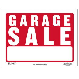 24 Bulk 9" X 12" Garage Sale Sign