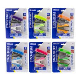 24 Bulk Mini Standard (26/6) Stapler Set