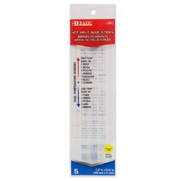 24 Bulk 7.87" X 0.43" Dual Temp. Full Size Hot Melt Glue Sticks (5/box)