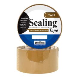 36 Bulk 1.88" X 54.6 Yards Tan Packaging Tape
