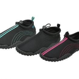 36 Bulk Boys Quick Dry Flexible Water Skin Shoes Aqua Socks