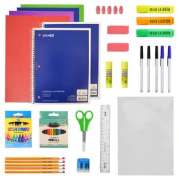 12 Bulk Kids School Supply Kits