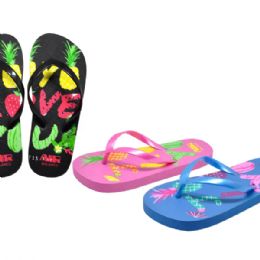 36 Bulk Girls Fashion Flat Sandals Man Made Sole And Upper Imported