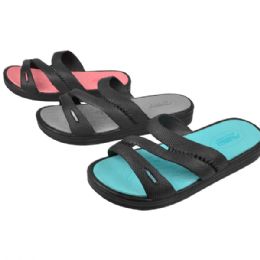 36 Bulk Girls Fashion Flat Sandals Man Made Sole And Upper Imported