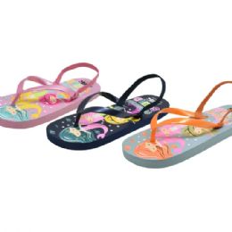 36 Bulk Girls Fashion Flat Sandals Man Made Sole And Upper Imported