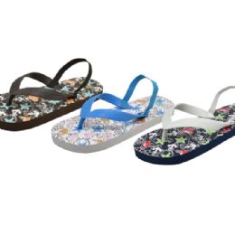 36 Bulk Girls Fashion Flat Sandals Man Made Sole And Upper Imported