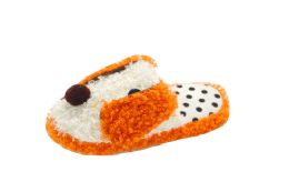 48 Bulk Kids Slippers Assorted Size - Color Orange