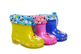 16 Bulk Girls Boots Assorted Color And Size
