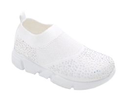 12 Bulk Girls Boots Assorted Size -- Color White