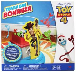 4 Bulk Disney Pixar Toy Story 4 Trash Bin Bonanza Game Woody And Forky