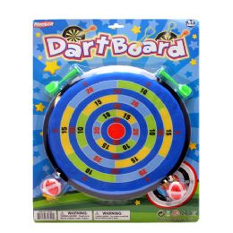 36 Bulk Round Dart Target Play Set With 2 Balls And 2 Darts On Card
