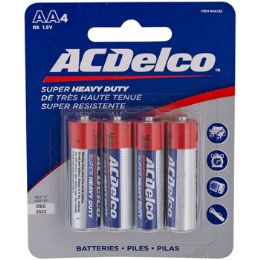 48 Bulk Batteries Aa 4pk Heavy Duty Ac Delco On Blister Card
