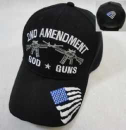 24 Bulk 2nd Amendment Hat God Guns