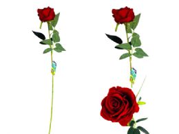 144 Bulk Rose Flower 6 Layer 2 Leaves