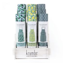 9 Bulk Kumb's Kitchen Farmhouse Collection Printed Aprons