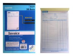 96 Bulk 30 Sets 3-Part Sales Invoice Book