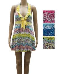 36 Bulk Women's 1pc Swimsuit Summer Casual Beach